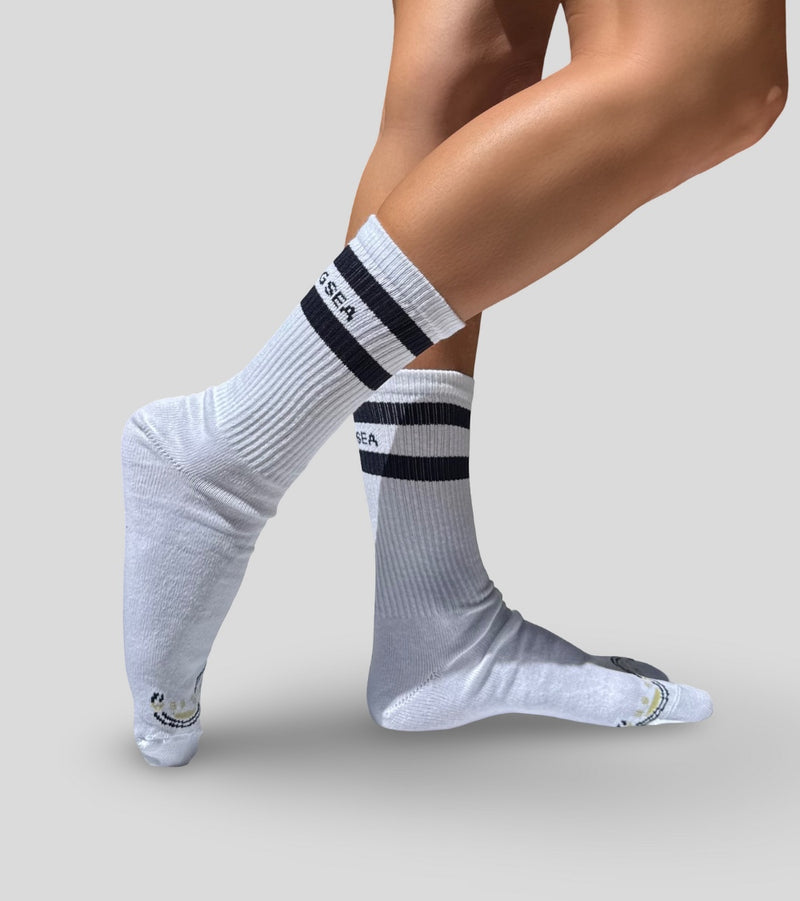 Shining Sea Crew Socks