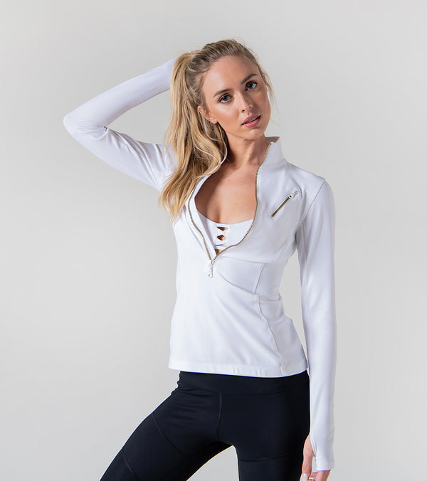 The Heather Rash Guard